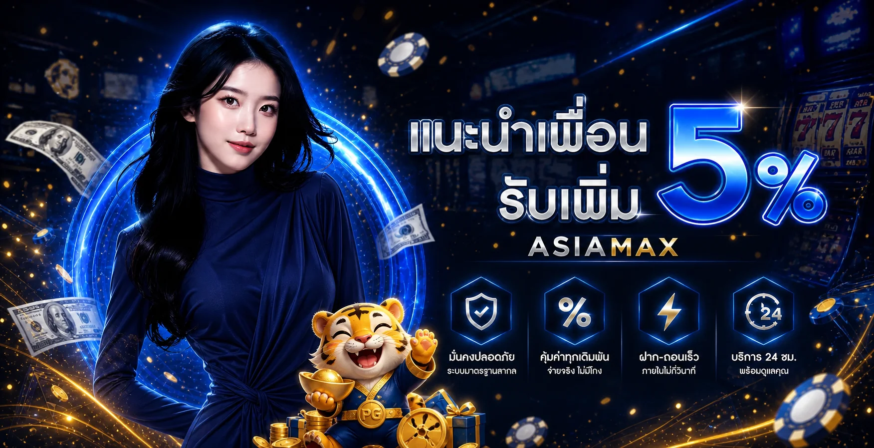 ASIAMAX ทางเข้าเล่นสล็อตเว็บตรง สมัครง่าย ฝากถอนออโต้