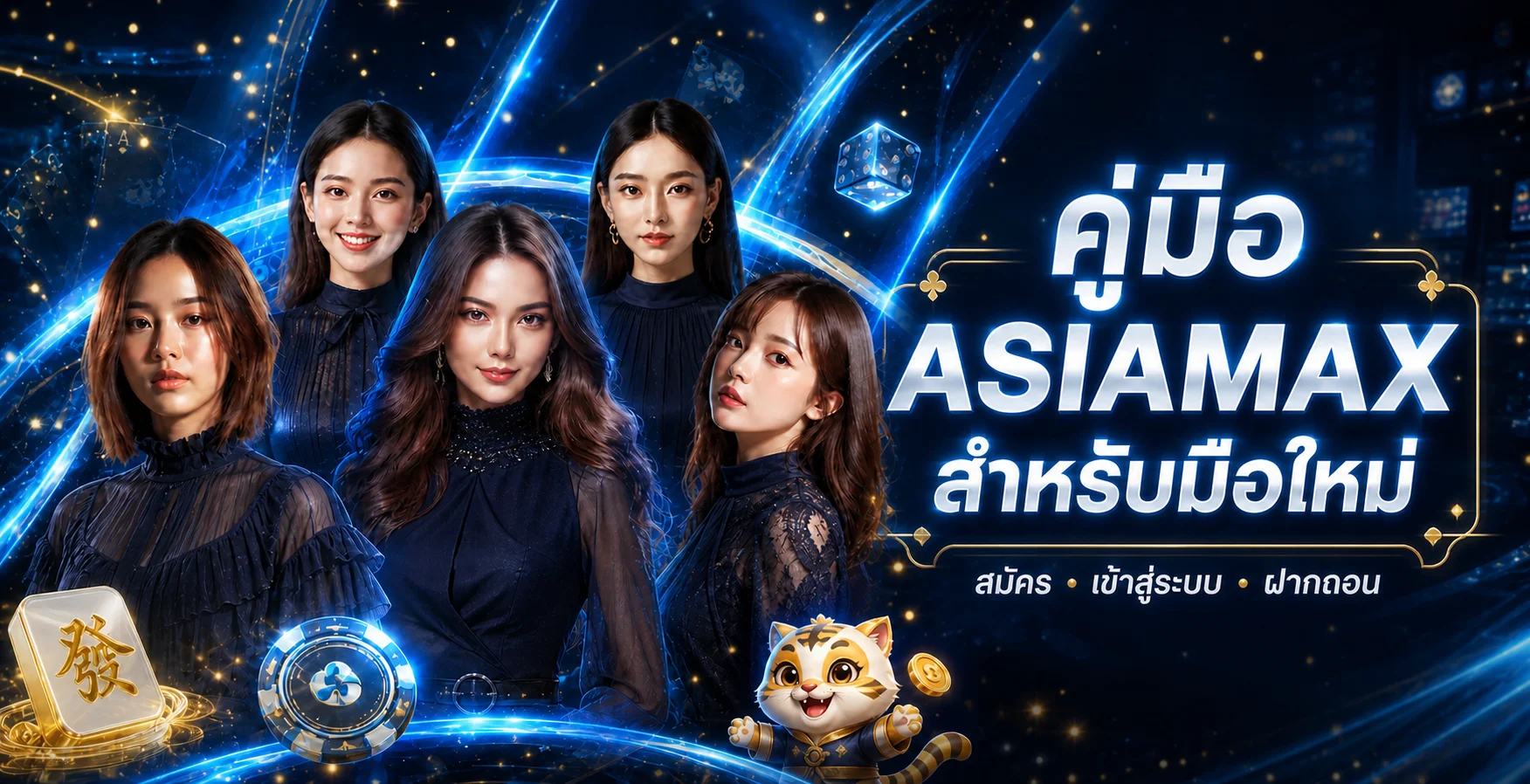 ASIAMAX คู่มือสมัคร ทางเข้า ฝากถอน สำหรับมือใหม่